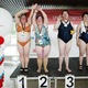 Four athletes who have had their medals seized by the ISOC.